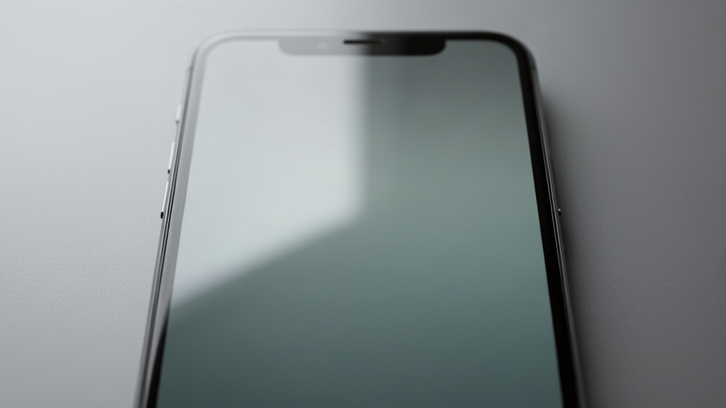 Tela de smartphone mostrando uma rolagem infinita sem fim claro, simbolizando a imersão automática.